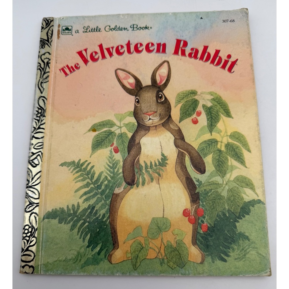 The Velveteen Rabbit Little Golden Book 1992 Judith Sutton Hardcover 307-68